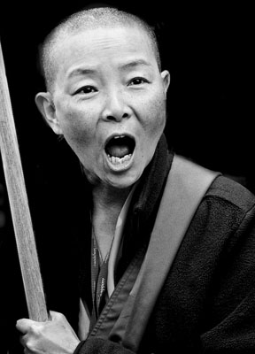 ANGRY TIBETAN LADY